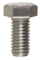 (image for) 1/2-13 in. Dia. x 1 in. L Steel Hex Head Cap Screw 50 pk