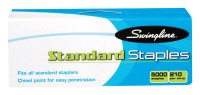 (image for) 1/4 in. L Flat Crown Standard Staples 5000 pk