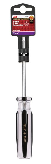 (image for) T27 x 4 in. L Torx Screwdriver 1 pc.