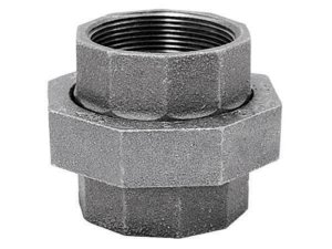 (image for) 1/8 in. FPT x 1/8 in. Dia. FPT Galvanized Malleable Iron Uni