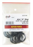 (image for) Danco 0.94 in. D X 3/4 in. D Rubber O-Ring 20 pk