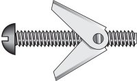 (image for) 1/8 in. Dia. x 3 in. L Truss Steel Toggle Bo