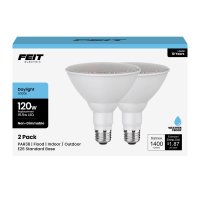 (image for) PAR38 E26 (Medium) LED Bulb Daylight 120 Watt Equivalence 2 pk