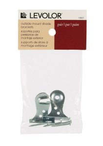 (image for) Silver Window Shade Bracket 3.3 in. W x 3 in. L