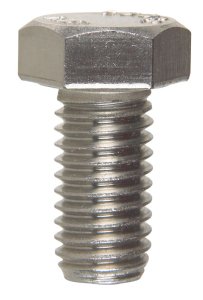 (image for) 1/2-13 in. Dia. x 1 in. L Steel Hex Head Cap Screw 50 pk