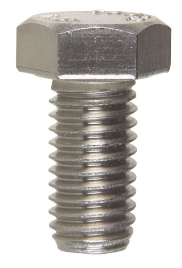 (image for) 1/2-13 in. Dia. x 1 in. L Steel Hex Head Cap Screw 50 pk