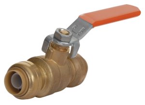 (image for) 3/4 in. Brass Push-to-Connect Ball Valve