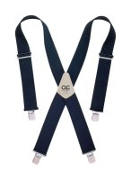 (image for) 4 in. L x 2 in. W Nylon Suspenders Blue 1 pair