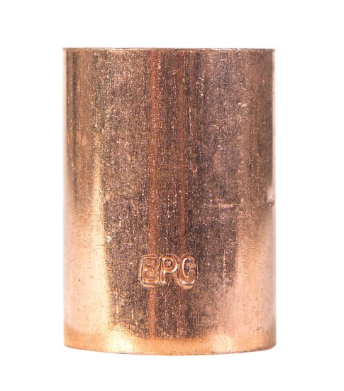 (image for) 1-1/4 in. Sweat x 1-1/4 in. Dia. Sweat Copper
