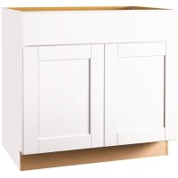 (image for) Shaker Assembled 30x34.5x24 in. Sink Base Kitchen Cabinet