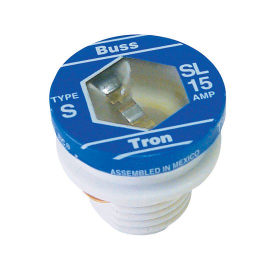 (image for) 15 amps Tamper Proof Plug Fuse 3 pk