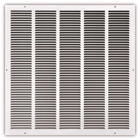(image for) 24 in. x 24 in. White Stamped Return Air Grille
