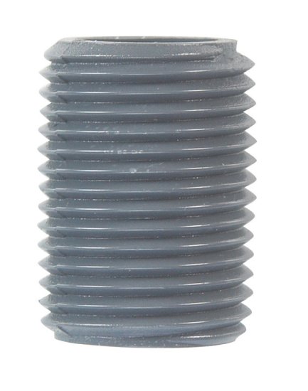 (image for) Schedule 80 1/2 in. MPT PVC Close Nipple