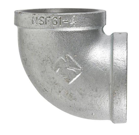 (image for) 1 in. FPT x 1 in. Dia. FPT Galvanized Malleable Iron