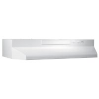 (image for) 30 in. W White Combo Range Hood