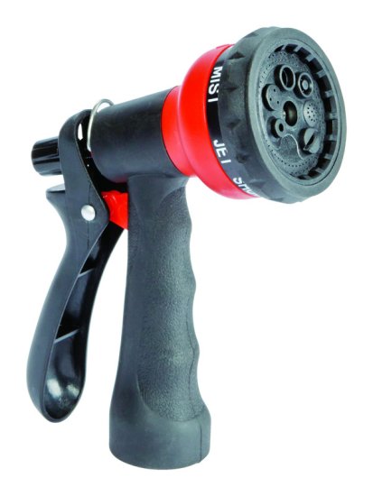 (image for) 7 pattern Adjustable Multi-Pattern Plastic Hose Nozzle