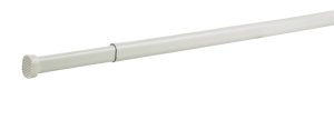 (image for) Enamel White Tension Rod 22 in. L x 36 in. L