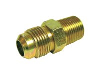 (image for) 3/4 in. Flare x 3/4 in. Dia. MPT Brass Connector