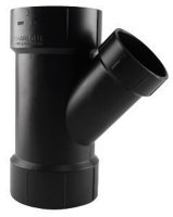 (image for) 3 in. Hub x 3 in. Dia. Hub ABS Wye