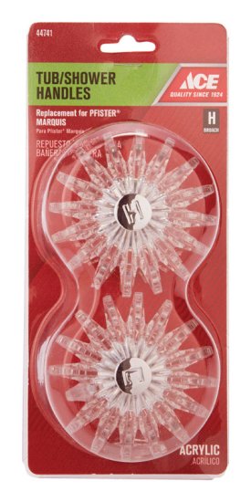 (image for) Price Pfister Marquis Clear Acrylic Hot and Cold Tub