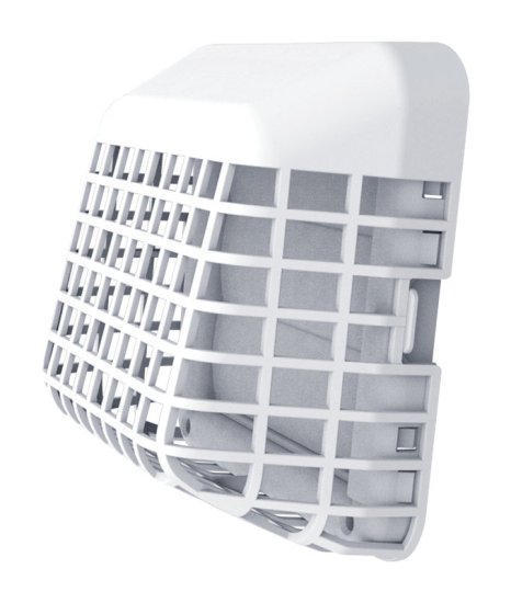 (image for) White Plastic Dryer Vent Hood