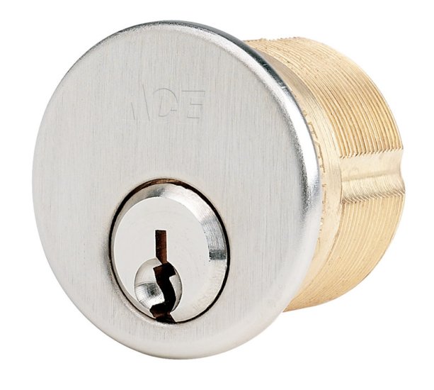 (image for) SC1 Dull Chrome Mortise Cylinder Keyed Alike