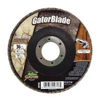 (image for) 4-1/2 in. D X 7/8 in. Zirconia Aluminum Oxide Flap Disc 36 Grit