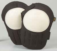 (image for) 7.5 in. L x 3.25 in. W Foam/Polyester Knee Pads Black