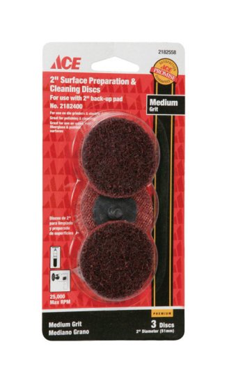 (image for) 2 in. Aluminum Oxide Twist and Lock Surface Conditioning Dis