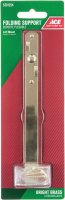 (image for) Bright Brass Folding Support Mount 1 pk