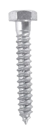 (image for) 5/16 in. x 2 in. L Hex Hot Dipped Galvanized Steel Lag S
