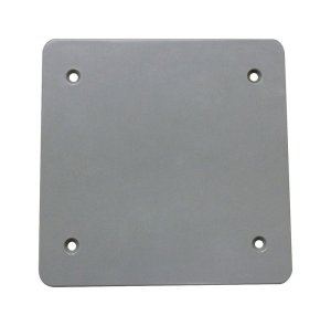 (image for) Sigma Engineered Solutions Square Plastic 2 gang Flat Box Cover