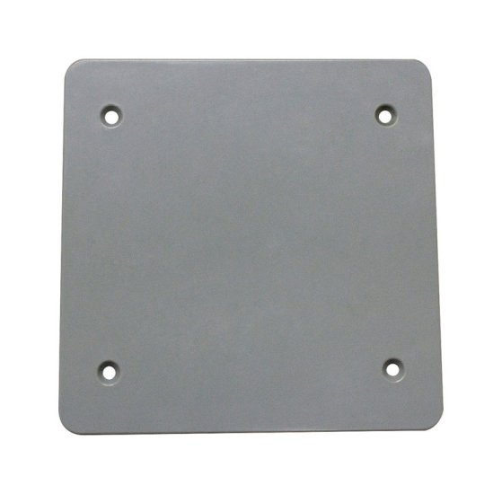 (image for) Sigma Engineered Solutions Square Plastic 2 gang Flat Box Cover