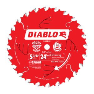 (image for) 5-3/8 in. Dia. x 10 mm Carbide Tip Steel Framing Blade 24