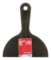 (image for) 6 in. W Plastic Flexible Disposable Putty Knife Set