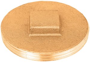 (image for) 3-1/2 in. MPT Brass Replacement Plug