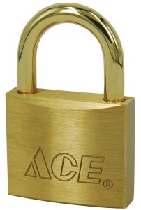 (image for) 1-5/16 in. H x 1-1/2 in. W x 17/32 in. L Brass Double Lockin