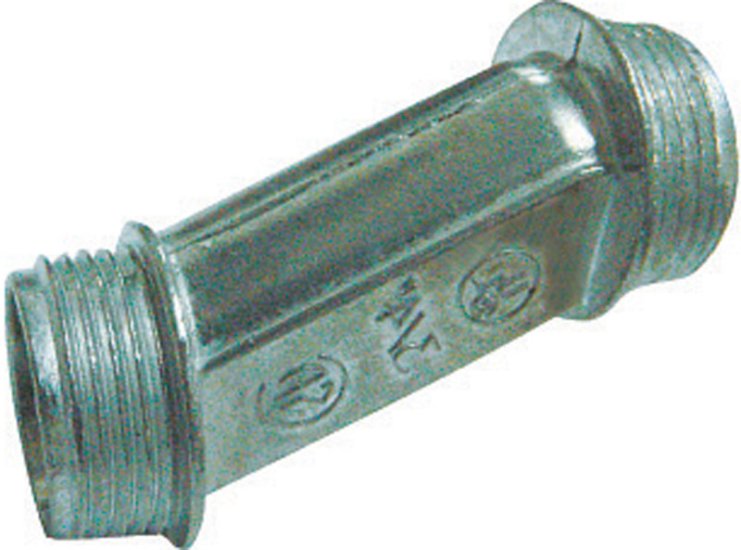 (image for) Electric ProConnex 1 in. Dia. Die-Cast Zinc Offset Nipple