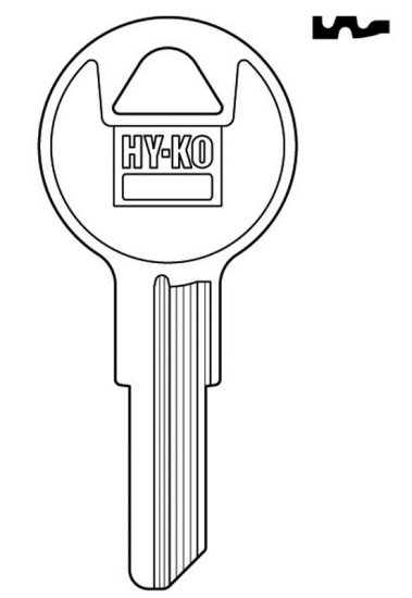 (image for) KEY YALE Y14