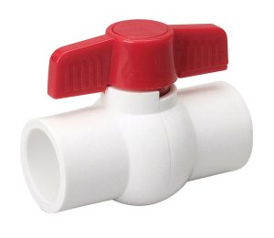 (image for) ProLine 1/2 in. PVC Compression Ball Valve Full Port