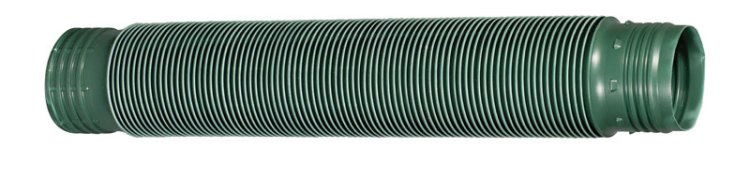 (image for) 4.59 in. H x 4.59 in. W x 26.5 in. L Green Vinyl Fl