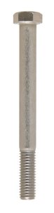 (image for) 1/2-13 in. Dia. x 5 in. L Steel Hex Head Cap Screw 10 pk