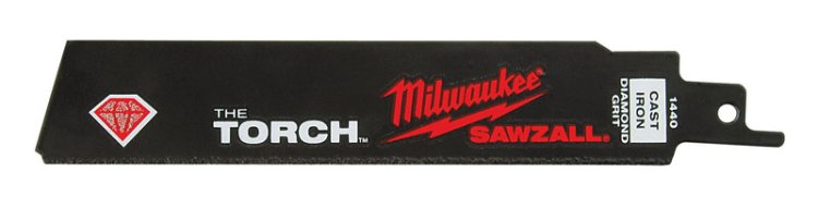 (image for) The Torch 6 in. Diamond Grit Reciprocating Saw Blade 1