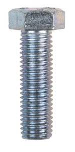 (image for) 3/4 in. Dia. x 2-1/2 in. L Zinc Plated Steel Hex Bolt 20