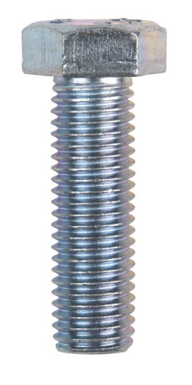 (image for) 3/4 in. Dia. x 2-1/2 in. L Zinc Plated Steel Hex Bolt 20