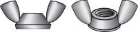 (image for) 8 in. Zinc-Plated Steel SAE Wing Nut 100 pk