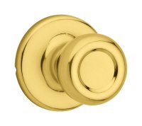 (image for) Polished Brass Steel Passage Door Knob Tylo