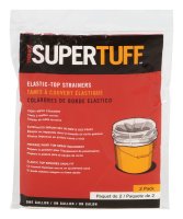 (image for) SuperTuff White Nylon Mesh Elastic Top Paint Strainer