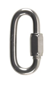 (image for) Polished Stainless Steel Quick Link 1540 lb. 3 in