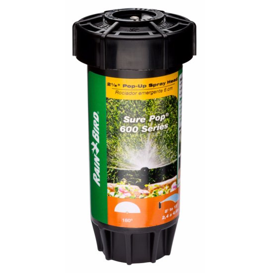 (image for) Sure Pop 2-1/2 in. H Half-Circle Sprinkler Spray Head